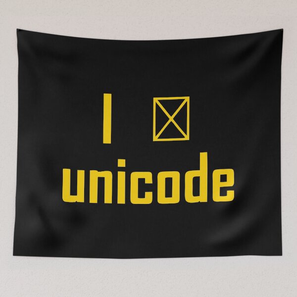 Item preview, unikode art designed and sold by capuranaya.