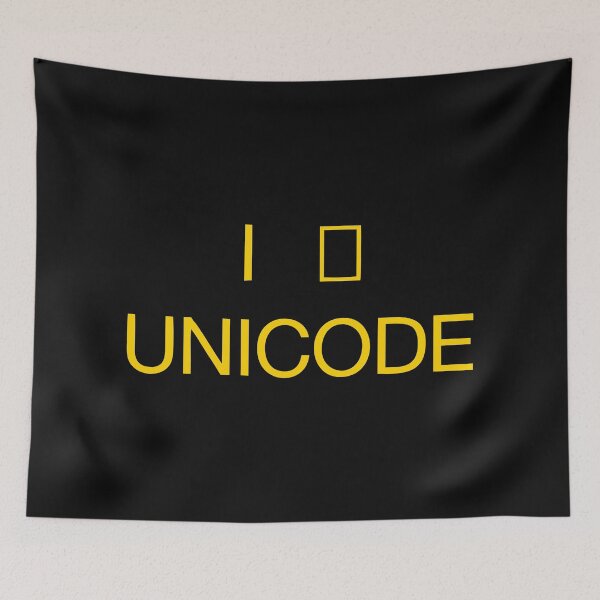 Item preview, unikode art designed and sold by capuranaya.