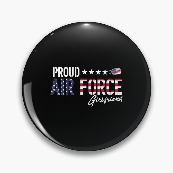 Item preview, Us Flag Proud Air Force Girlfriend designed and sold by rolandchel.