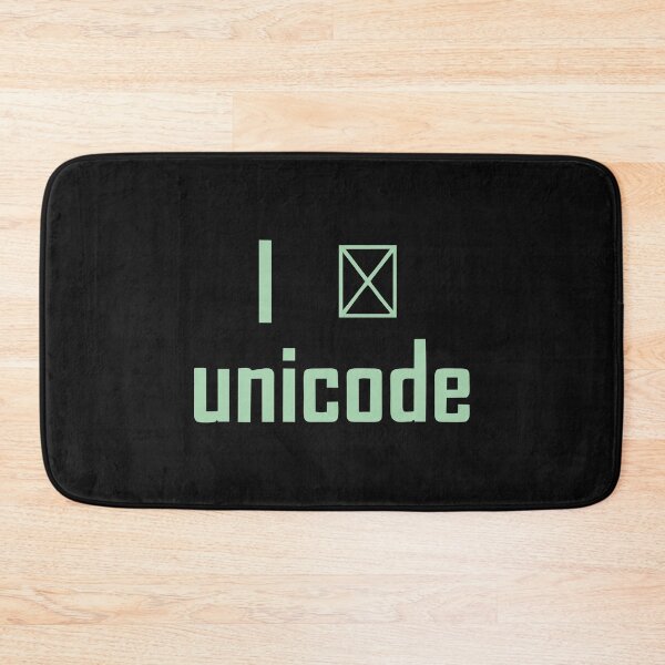 Item preview, unikode art designed and sold by capuranaya.