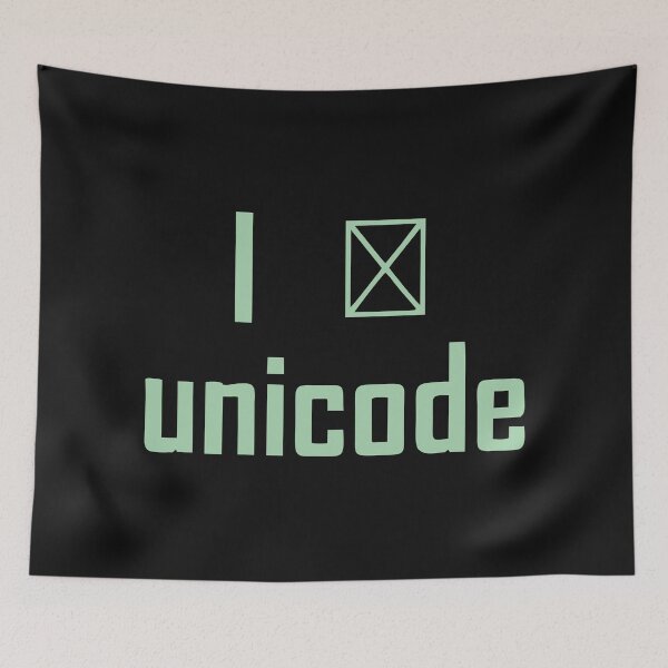 Item preview, unikode art designed and sold by capuranaya.