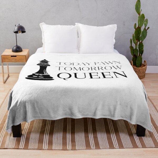 Item preview, Today pawn tomorrow queen |for Chess lovers designed and sold by Happiness-pills.