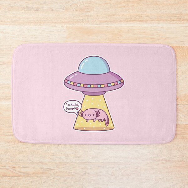 Item preview, Funny UFO Abduction Axolotl Going Home designed and sold by rustydoodle.