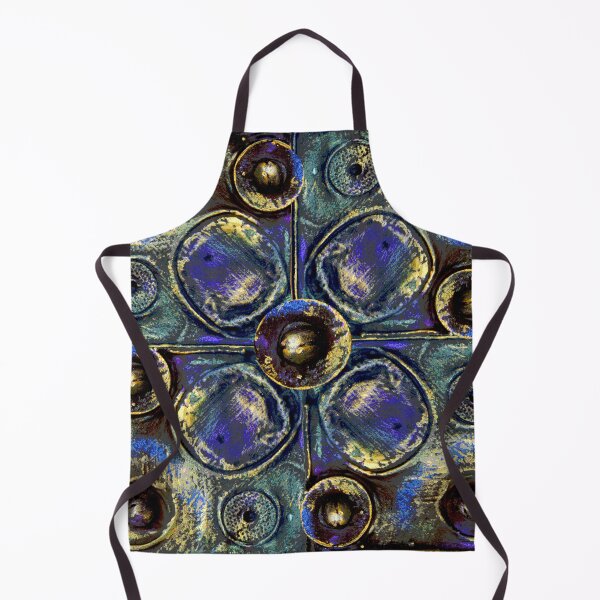 Item preview, Iridescent Found Object Pattern 11 x 4 designed and sold by Heatherian.