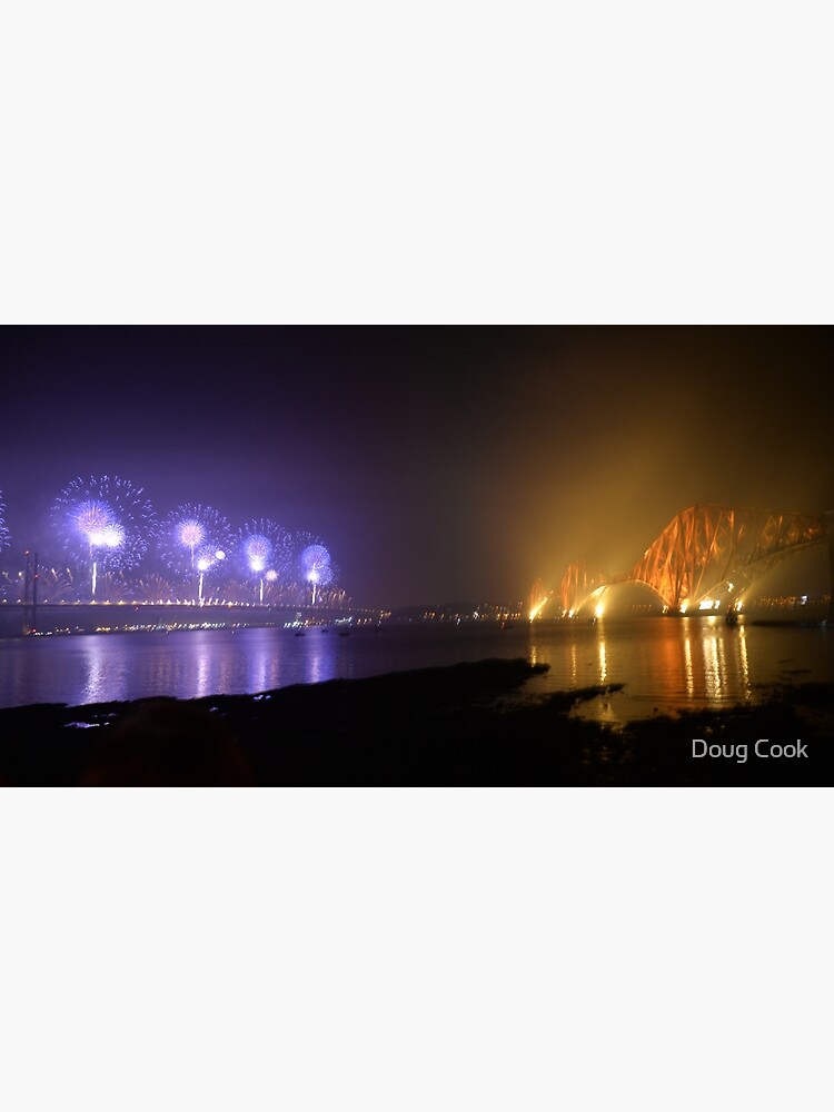 The Bridge at 50 Fireworks Celebration by DougCook