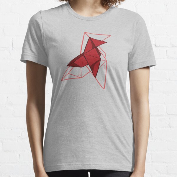 Origami Bird Short Sleeve Shirt