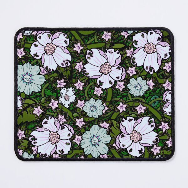 Item preview, Creepy floral seemless pattern designed and sold by Michael Pulley.