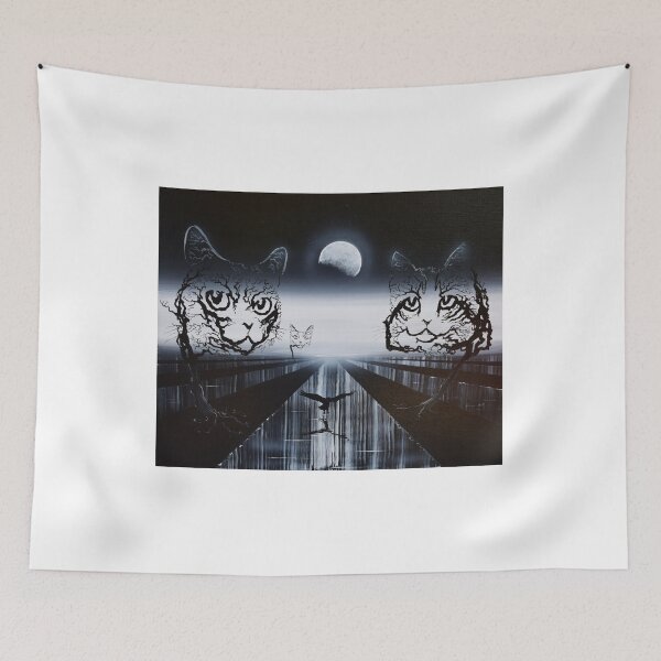 Item preview, Flight through the Cat Trees designed and sold by pufballcat.