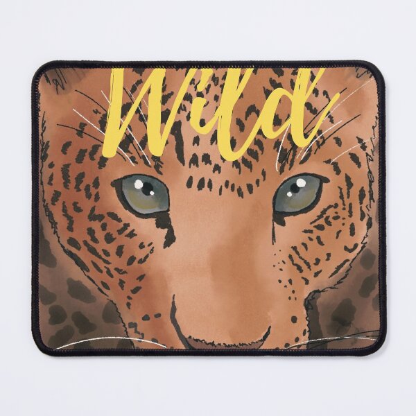Item preview, Leopard Wild Cat - The King of the Jungle designed and sold by BunnyBizarre.