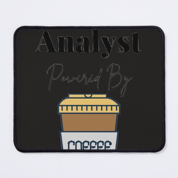 Item preview, Financial Analyst Powered by Coffee Classic designed and sold by PatrickDols.