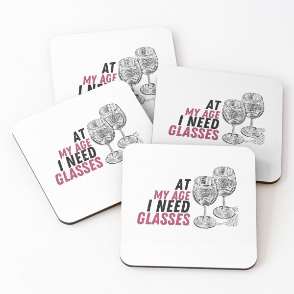 Item preview, At My Age I Need Glasses designed and sold by infazbdeen.