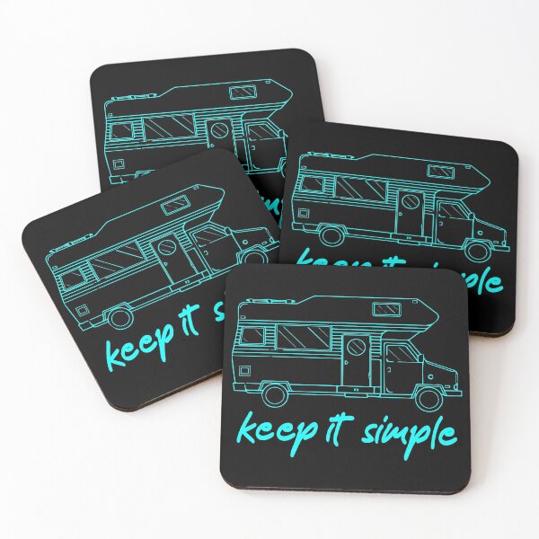 Item preview, keep it simple van life outlined motorhome  designed and sold by joy4shirt.