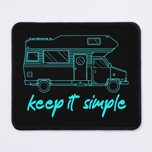 Item preview, keep it simple van life outlined motorhome  designed and sold by joy4shirt.