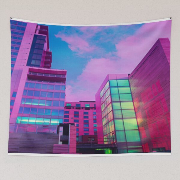 Aperçu de l'œuvre Neon City créée et vendue par DenkaStore.