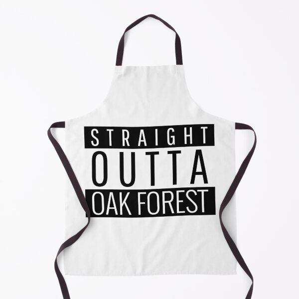 Item preview, Straight Outta Oak Forest Illinois designed and sold by Teelogic.