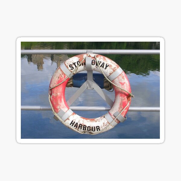 Stornoway Lifebelt Sticker