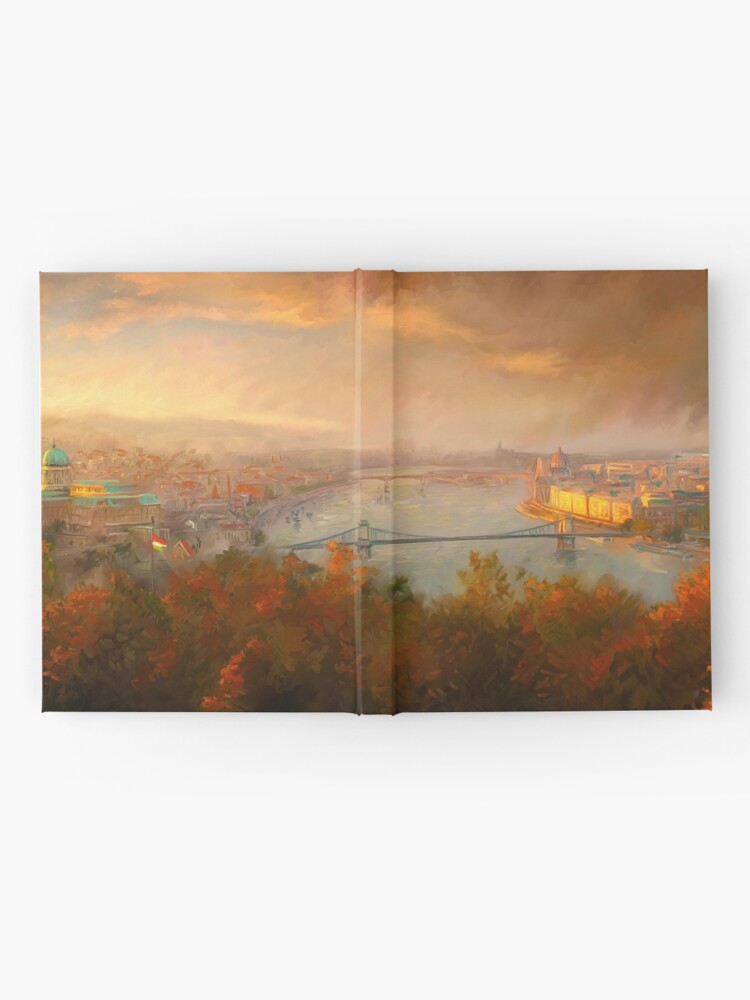 Alternate view of View of Budapest Hardcover Journal