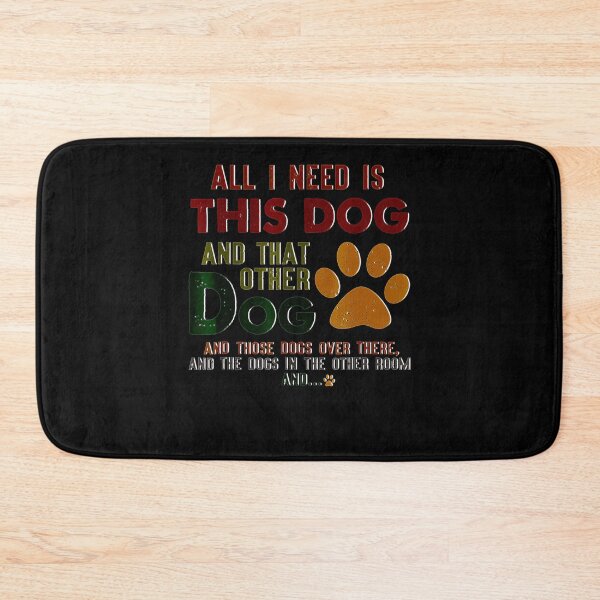 Item preview, Retro Vintage All I Need Is This Dog  That Other Dog T designed and sold by BegayStore.