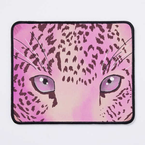 Item preview, Pink Leopard Wild Cat - The King of the Jungle designed and sold by BunnyBizarre.