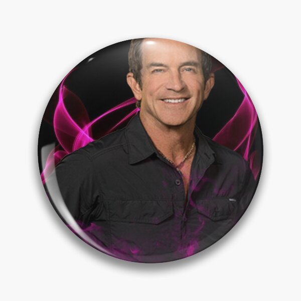 Item preview, Jeff Probst Handsome Pink Glow Fire Blow designed and sold by BuckskinMe.