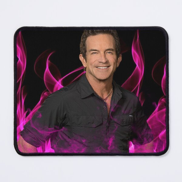 Item preview, Jeff Probst Handsome Pink Glow Fire Blow designed and sold by BuckskinMe.