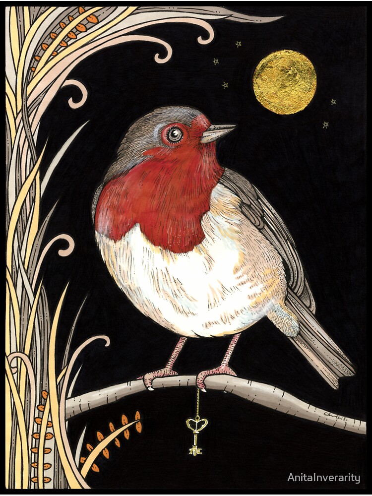 Thumbnail 3 of 3, Sticker, The Nights Are Drawing In designed and sold by AnitaInverarity.