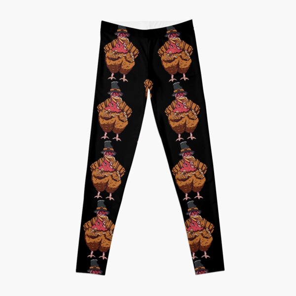 Happy Thanksgiving - Guess What Turkey Butt  Leggings for Sale by