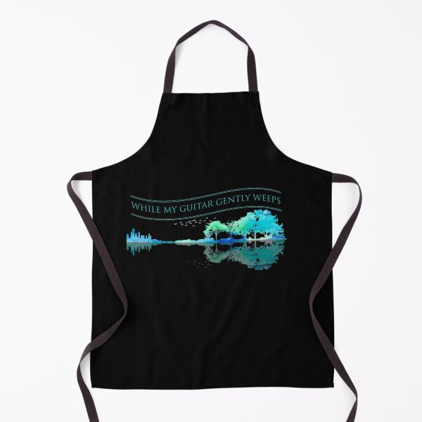 Item preview, While My Guitar Gently Weeps - Guitar Artwork Nature designed and sold by Uncer59.