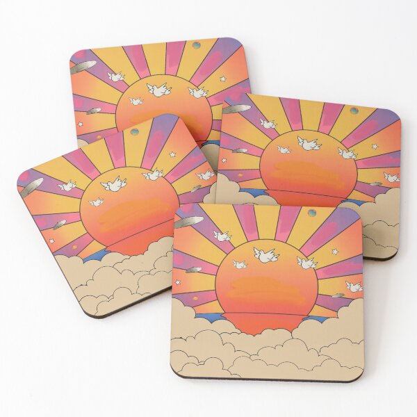 Item preview, Rainbow 70s sun Sunset designed and sold by BuckskinMe.