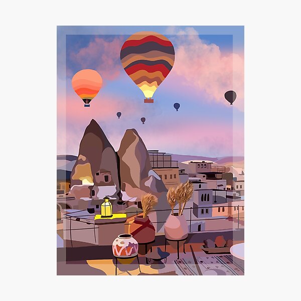 Cappadocia Air Balloons Turkey Wall Art | Poster