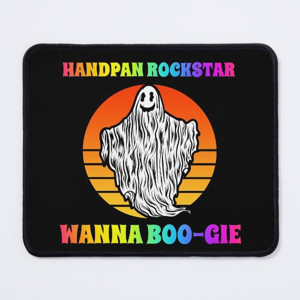 Item preview, Handpan Player Wanna Boogie Groovy Halloween Party Retro Vintage designed and sold by ojdart.