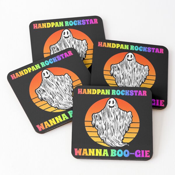 Item preview, Handpan Player Wanna Boogie Groovy Halloween Party Retro Vintage designed and sold by ojdart.