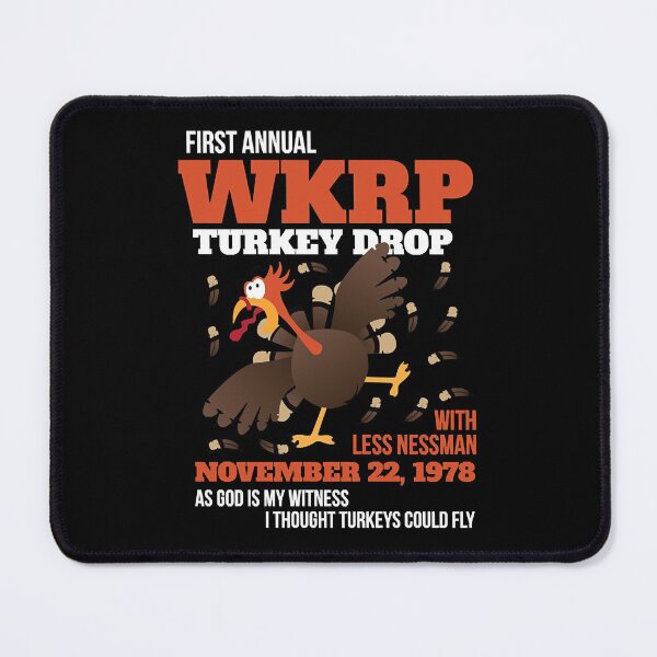 Item preview, WKRP Thanksgiving Turkey Drop Thanksgiving Turkey Dinner    designed and sold by NoahAsiyah.