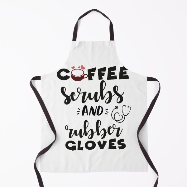Item preview, Surgical Tech - Coffee Scrubs and Rubber Gloves   designed and sold by HeraDesignCo.