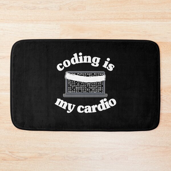 Item preview, Coding Is My Cardio Funny Programmer Coder Gift designed and sold by Stronzi.