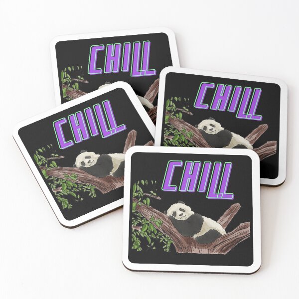 Item preview, Chill - Sleepy Panda in Bamboo Forest designed and sold by BunnyBizarre.