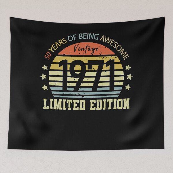 Item preview, 50 Year Old Gifts Vintage 1971 Limited Edition 50th Birthday  designed and sold by NeriSplatt.