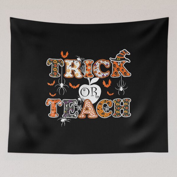 Item preview, Trick Or Teach Funny Teacher Halloween designed and sold by Tobiasforslund.