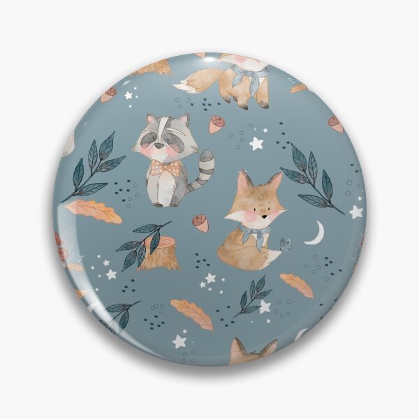 Item preview, Woodland animals texture designed and sold by Cattigal.