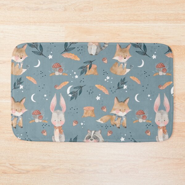 Item preview, Woodland animals texture designed and sold by Cattigal.