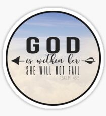 Christian Quote Sticker