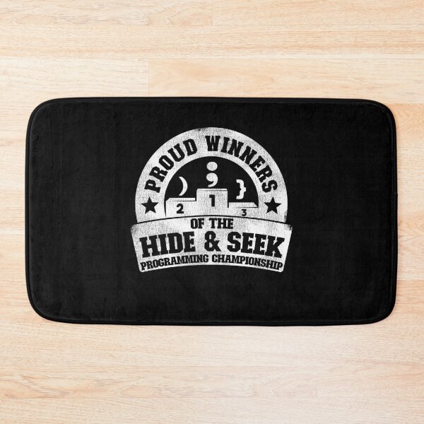 Item preview, Winners Hide & Seek Programming Championship Gift designed and sold by Stronzi.