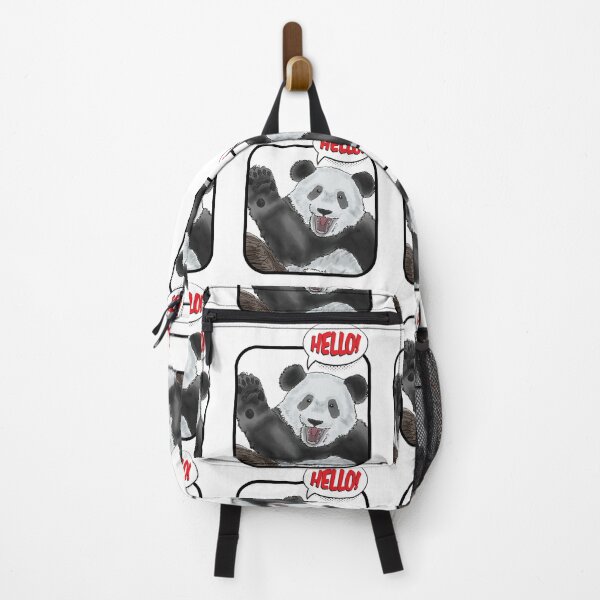 Item preview, Panda Saying Hello designed and sold by BunnyBizarre.