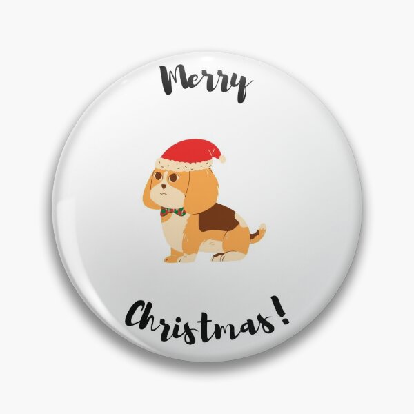 Item preview, Merry Christmas Puppy Dog designed and sold by girlfromallover.