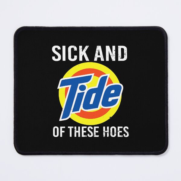 Item preview, Retro Vintage Sick And Tide Of These Hoes designed and sold by NeriSplatt.