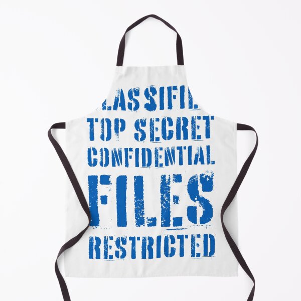 Item preview, Classified Files Typography Stack (Blue) designed and sold by John Uttley.