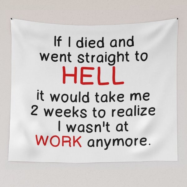 Item preview, HELL/WORK designed and sold by CalliopeSt.