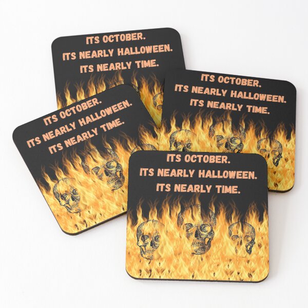 Item preview, Its October. Its Nearly Halloween. Its Nearly Time.  designed and sold by RiadMannan.