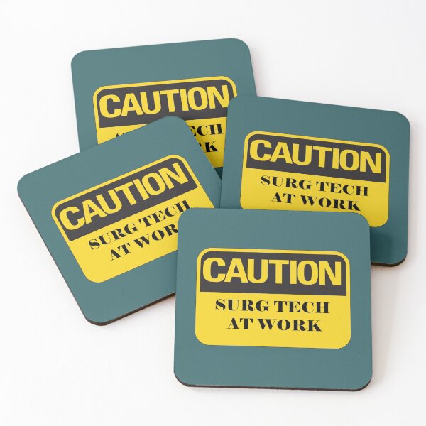 Item preview, Surgical Tech Caution! Surgical Technologist at work   designed and sold by HeraDesignCo.