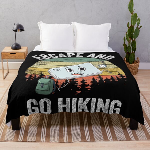 Item preview, Escape And Go Hiking Vintage Escape Hiker Gift designed and sold by Stronzi.